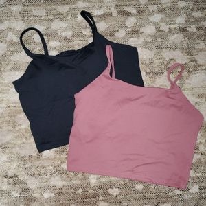 Bundle crop bra tops